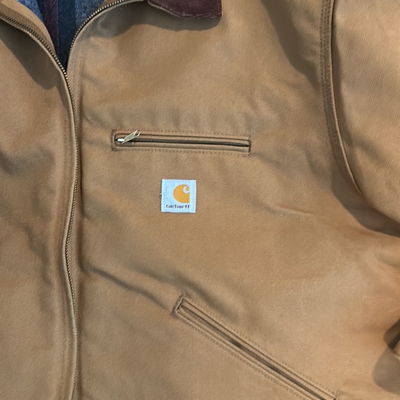 Carhartt Detroit Duck Jacket J001 BRN Men’s Size 2XL Blanket Lined NWOT - Picture 5 of 15